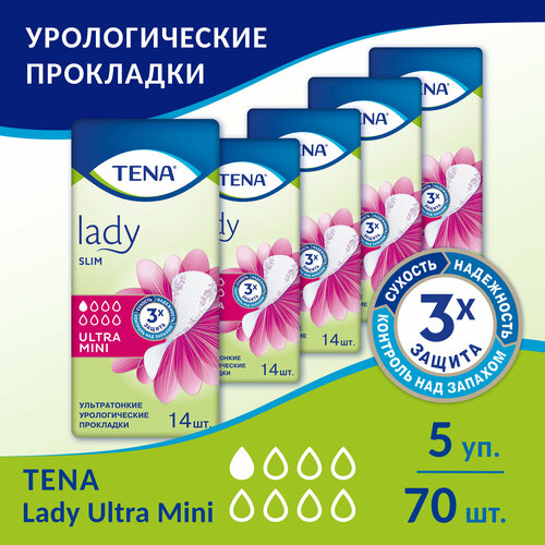  Tena Lady Slim Ultra Mini, 14 . x 5 .   , -, 