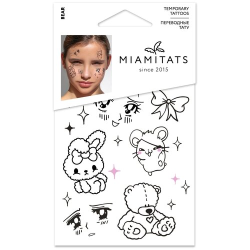 MIAMITATS    Bear (mini)   , -, 