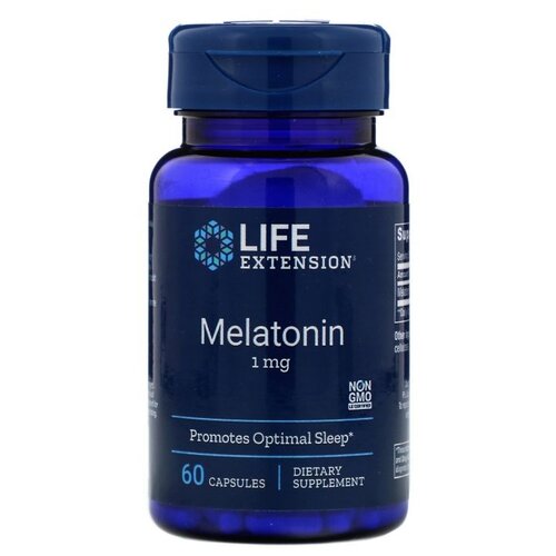 ���������� ������� Life Extension Melatonin, 200 �, 1 ��, 60 ��.