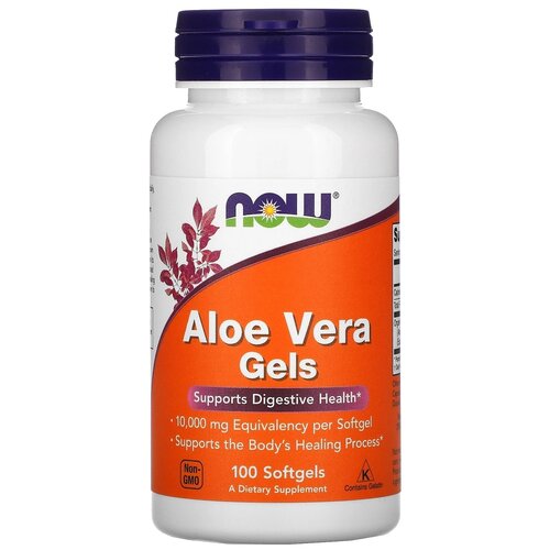  NOW Aloe Vera Gels, 100 , 10000 , 100 .   , -, 