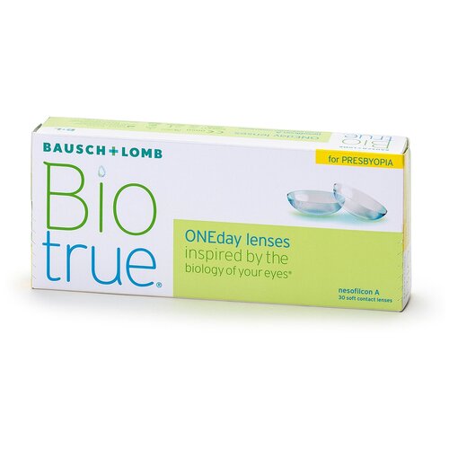   Bausch & Lomb Biotrue Oneday for presbyopia, 30 ., R 8,6, D -4,5, ADD:    , -, 