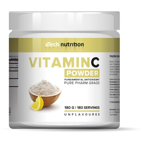  aTech Nutrition Vitamin C, 180    , -, 