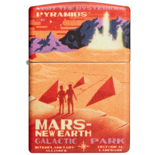  Zippo Mars Design   540 Matte 49634   , -, 