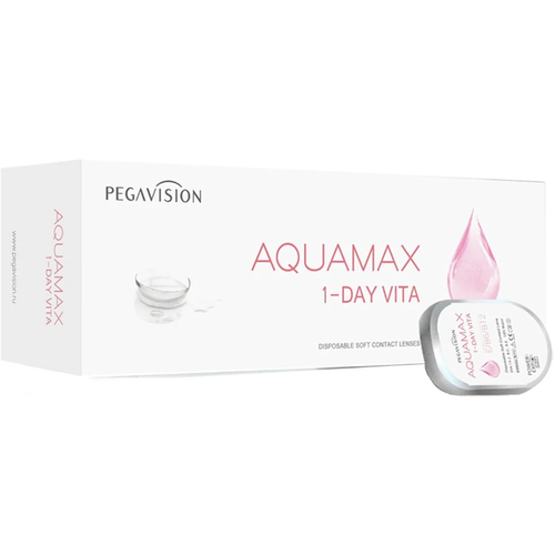   Pegavision Aquamax 1 Day Vita, 30 ., R 8,6, D -1,25, , 1 .   , -, 