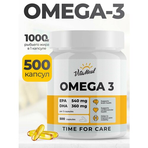  3 1000  VitaMeal Omega 3,  , 500    , -, 