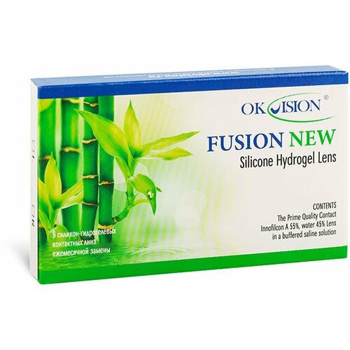   OKVision Fusion NEW, 6 ., R 8,6, D +2, 1 .   , -, 