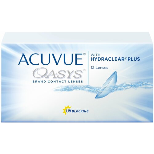 ���������� ���������� ����� ACUVUE OASYS with HYDRACLEAR PLUS.., 12 ��., R 8,8, D +7,5, 1 ��.