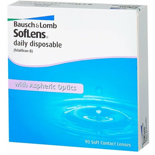   Bausch & Lomb Soflens Daily Disposable, 90 ., R 8,6, D -1,5   , -, 