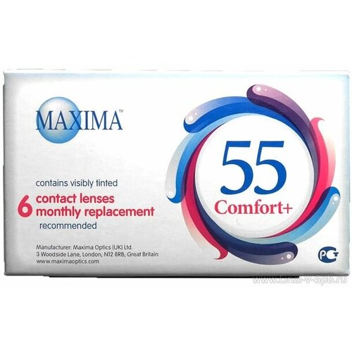   Maxima 55 Comfort Plus, 6 ., R 8,6, D -4, , 1 .   , -, 