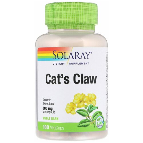  Solaray Cat's Claw, 140 , 500 , 100 .   , -, 