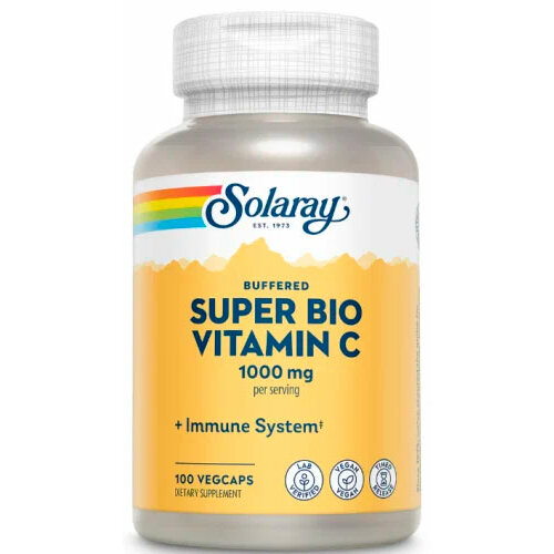 Solaray Super Bio Vitamin C  C   100    , -, 