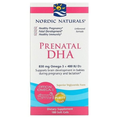 Nordic Naturals Prenatal DHA 180  (Nordic Naturals)   , -, 