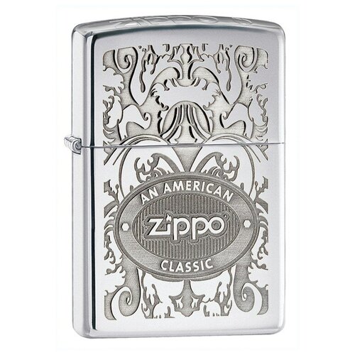  ZIPPO Crown Stamp   High Polish Chrome, /, , 38x13x57    , -, 