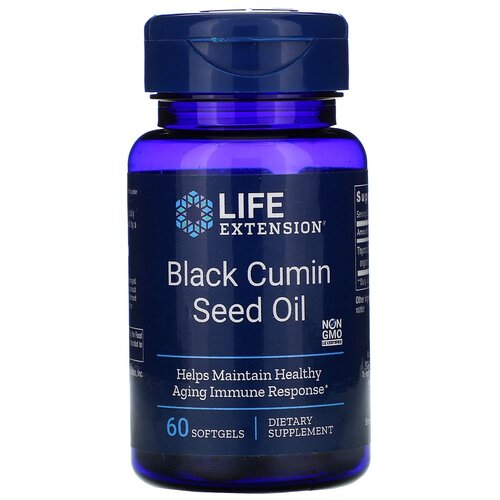  Life Extension Black Cumin Seed Oil, 80 , 60 .   , -, 