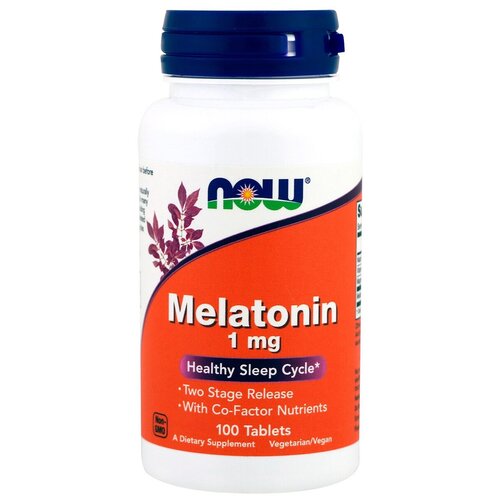  NOW Melatonin, 1 , 100 .   , -, 