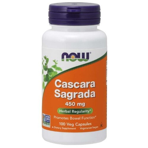 NOW Cascara Sagrada 450 mg 100     , -, 