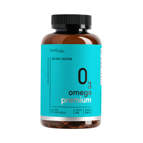 LeafToGo Omega 3 Premium, 1620 , 120 .   , -, 