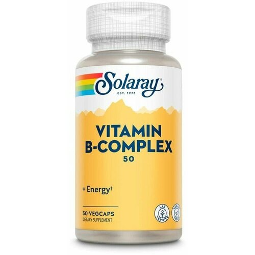 Vitamin B-Complex 50 mg, 50 VegCaps   , -, 