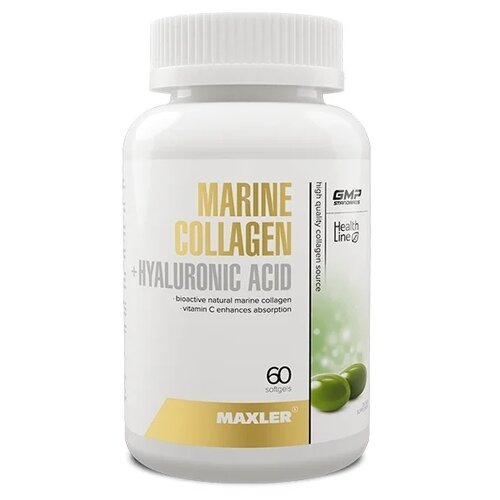 Maxler Marine Collagen + Hyaluronic Acid ., 100 , 60 .   , -, 