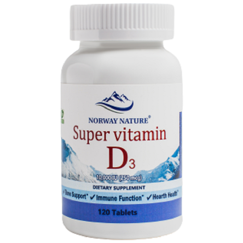  D Norway Nature Super Vitamin D3 10000IU 120 .   , -, 