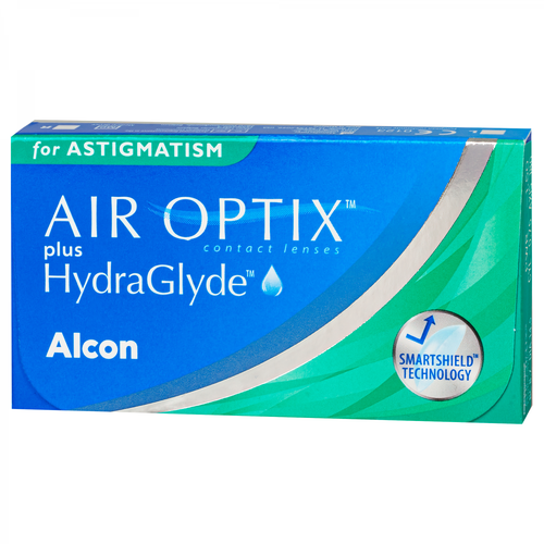 ���������� ���������� ����� �� ����� Alcon Air optix Plus HydraGlyde for Astigmatism., 3 ��., R 8,7, D -5,25,�CYL:�-2,25,�A�:�160, 1 ��.
