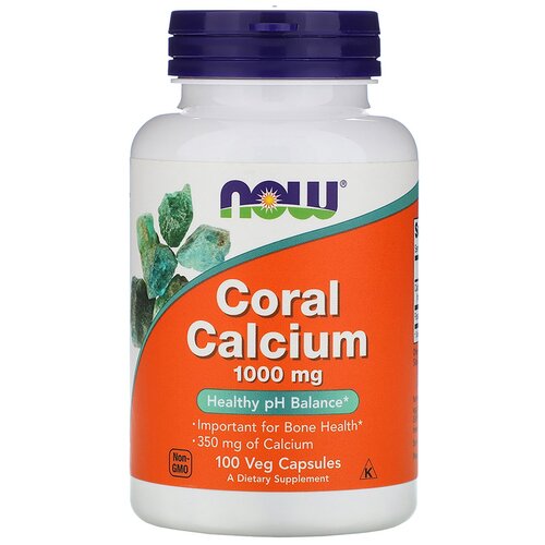 ���������� ������� NOW Coral Calcium 1000 ��, 100 �, 1000 ��, 100 ��.