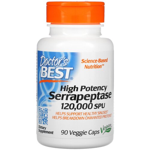  Doctor's Best High Potency Serrapeptase, 8 , 90 .   , -, 