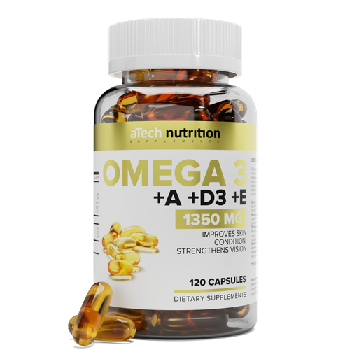 Omega 3 + A + D3 + E ., 120 .   , -, 