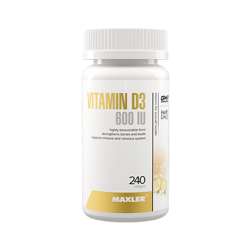 MAXLER Vitamin D3 ., 250 , 240 .   , -, 