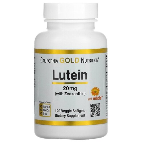  California Gold Nutrition Lutein with Zeaxanthin, 80 , 20 , 120 .   , -, 