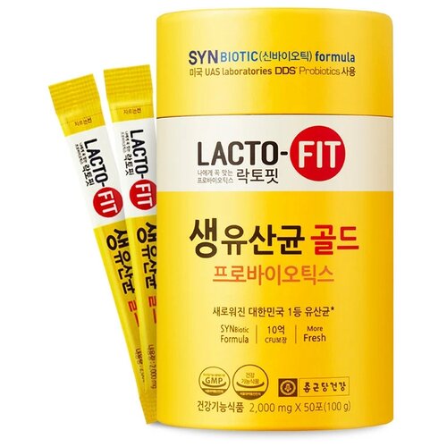 Lacto-Fit Probiotics Gold . , 2 , 50 ., , 1 .   , -, 