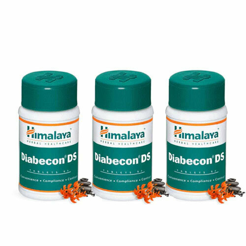 ���������� �������� �������� ������� ���� ������� ������� (Diabecon DS Himalaya Herbals) ��� ������� � ��� �������� ������ ������ � �����, 3�60 ���