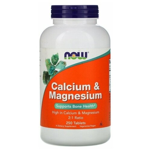  NOW Calcium & Magnesium, 760 , 100 , 250 .   , -, 