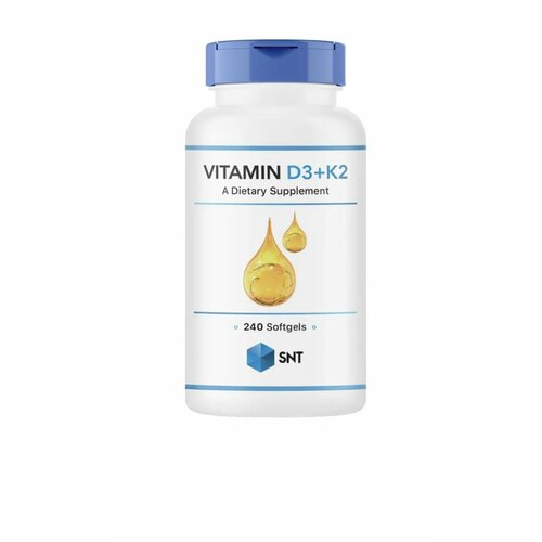 ���������� ������� D3+K2 SNT Vitamin D-3 & K-2 240 ������