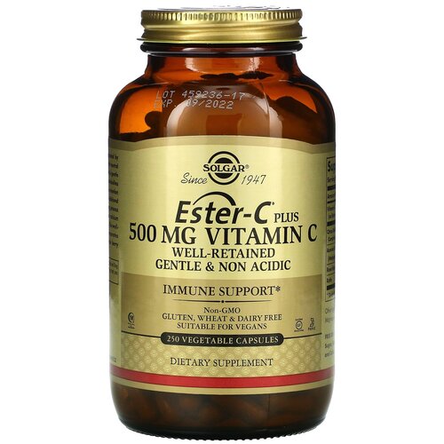 Solgar Ester-C Plus Vitamin C . ., 500 , 760 , 250 .   , -, 