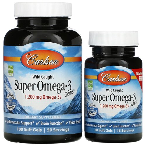 Wild Caught Super Omega-3 Gems   , -, 