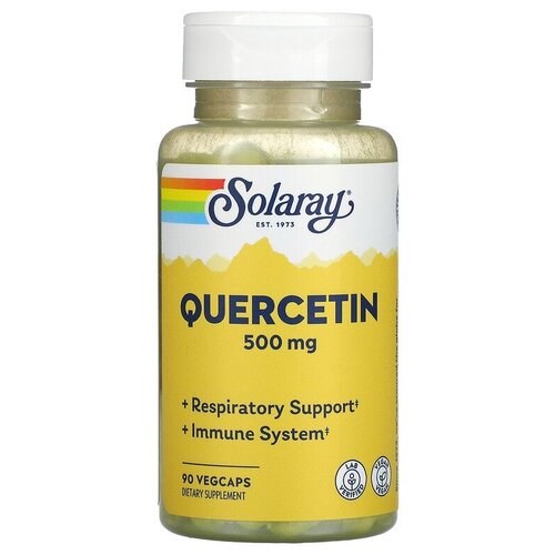  Solaray Quercetin 500 , 100 , 500 , 90 .   , -, 