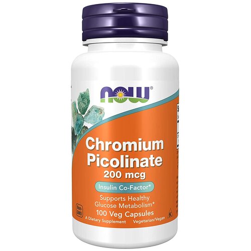���������� ������� NOW Chromium Picolinate 200 ���, 386 �, 200 ���, 100 ��.