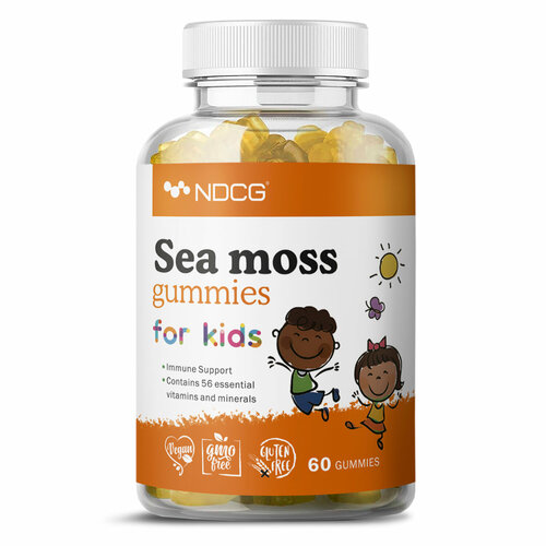 ���������� ���������� ��� NDCG ���������������� �������� ��� �����, Sea moss for kids, �� ������ ���������, 60 ����������� ������, 3 ��������