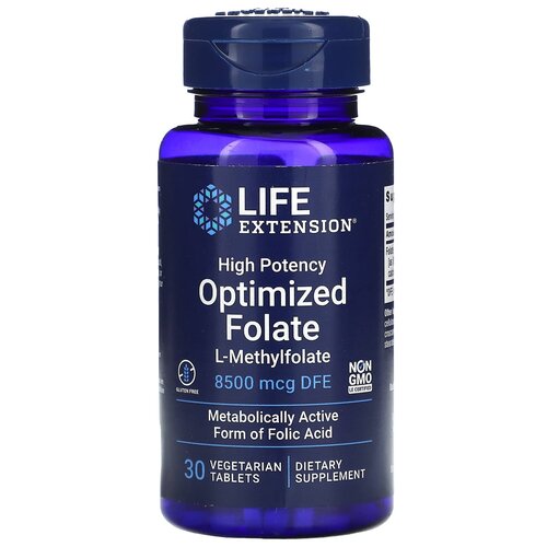  Life Extension Optimized Folate, 50 , 30 .   , -, 