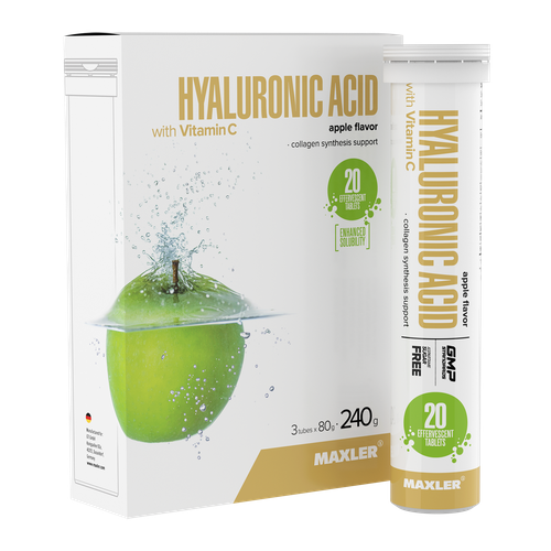   +   Maxler Hyaluronic Acid with Vitamin C 320 .     , -, 