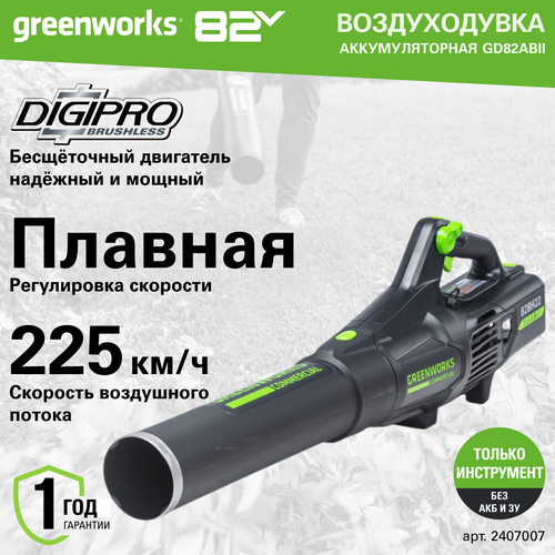   Greenworks . 2407007, 82V, ,       , -, 