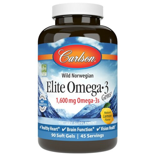 Elite Omega-3 1600  90  (Carlson)   , -, 