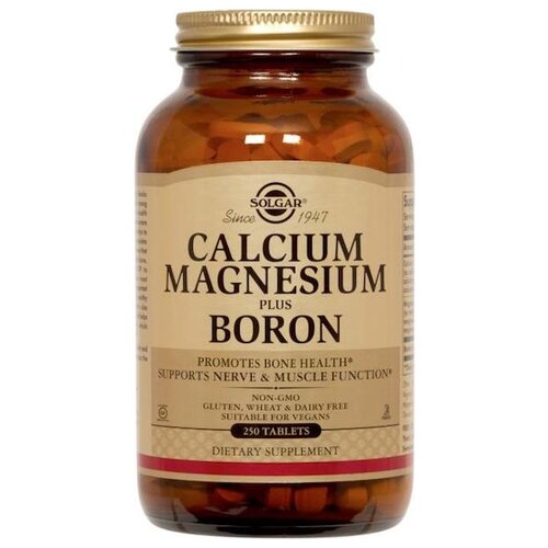 ���������� �������� SOLGAR Calcium Magnesium Plus Boron, 250 ��.