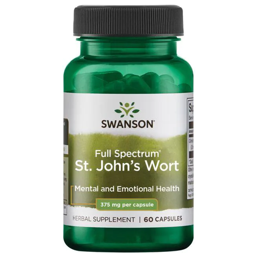 Swanson Full Spectrum St. John's Wort (   ) 375  60    , -, 