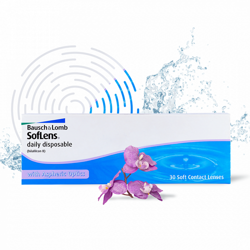   Bausch & Lomb Soflens Daily Disposable, 30 ., R 8,6, D -5,25   , -, 