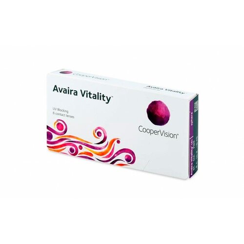���������� ���������� ����� CooperVision Avaira Vitality toric., 6 ��., R 8,5, D +2,�CYL:�-1,25,�A�:�110, 1 ��.