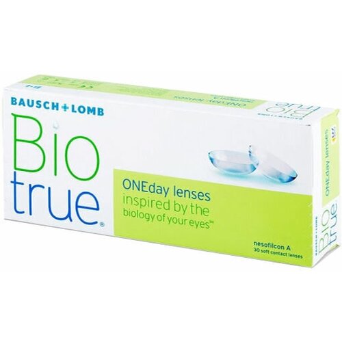   Bausch & Lomb Biotrue ONEday, 30 ., R 8,6, D -9, 1 .   , -, 