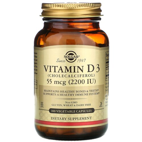  SOLGAR Vitamin D3 (Cholecalciferol) 2200 , 150 , 150 , 2200 , 100 .   , -, 