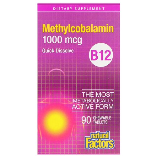 ���������� Methylcobalamin B12, 1000 ���, 80 �, 90 ��., 1 ��.